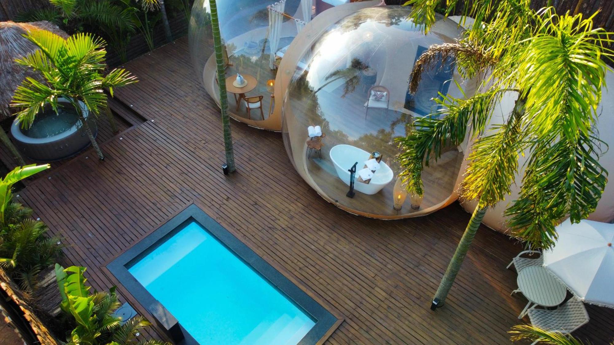 Hotel Zion Bubble Glamping Florianópolis Esterno foto