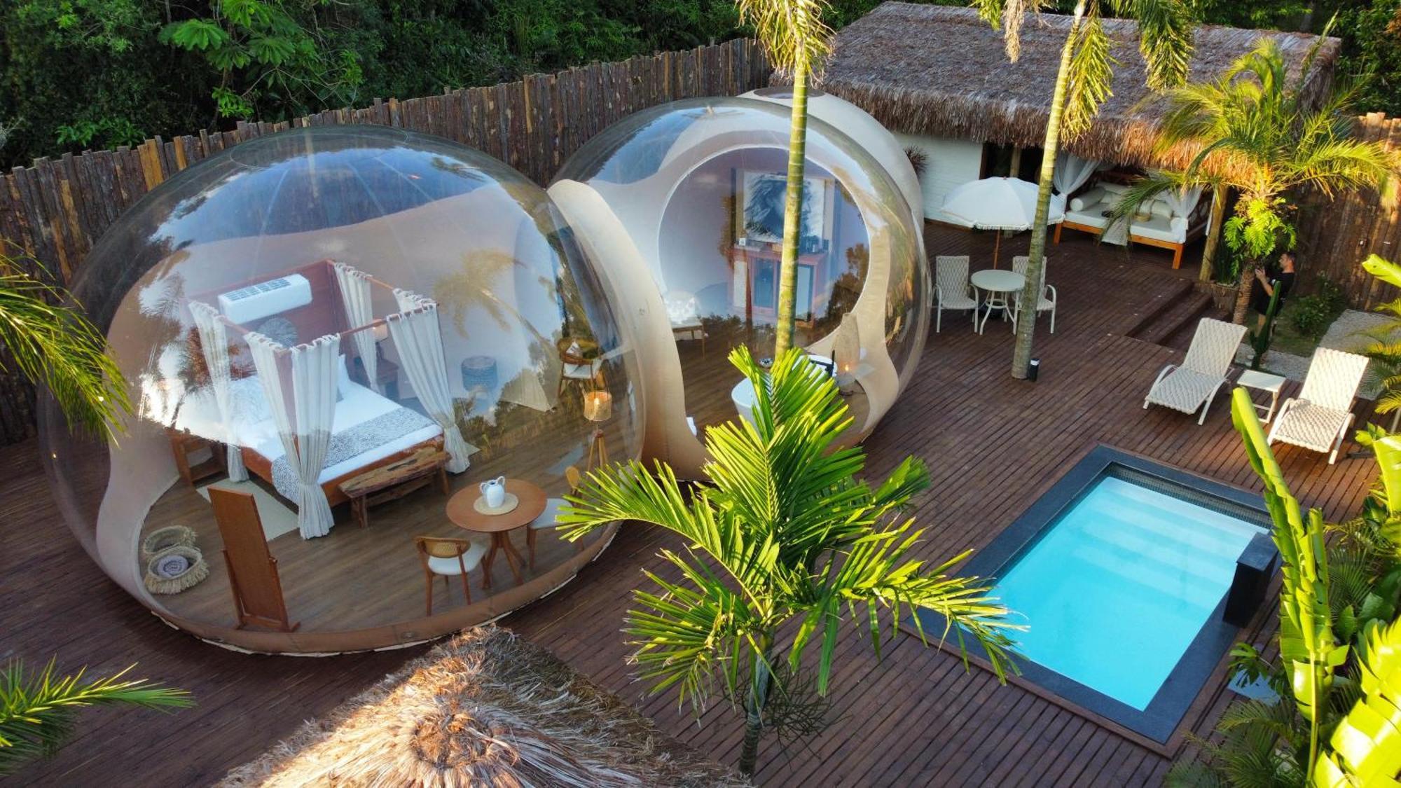 Hotel Zion Bubble Glamping Florianópolis Esterno foto