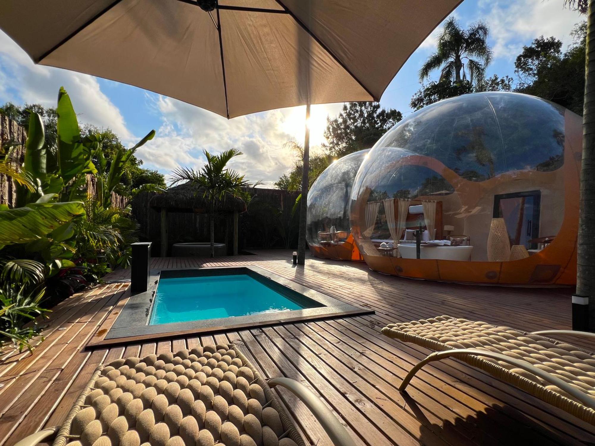 Hotel Zion Bubble Glamping Florianópolis Esterno foto