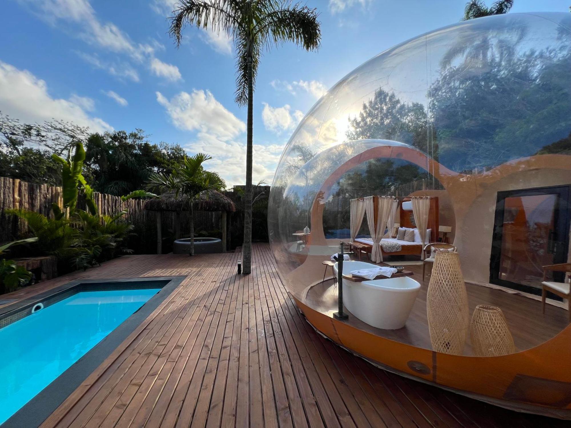 Hotel Zion Bubble Glamping Florianópolis Esterno foto