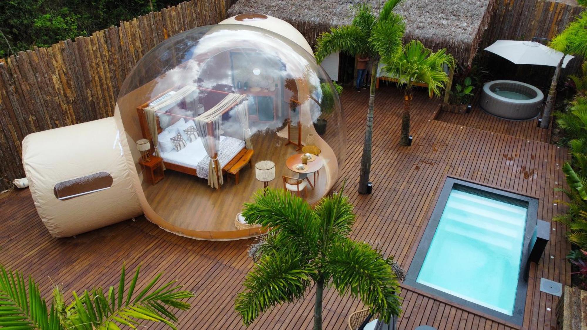 Hotel Zion Bubble Glamping Florianópolis Esterno foto