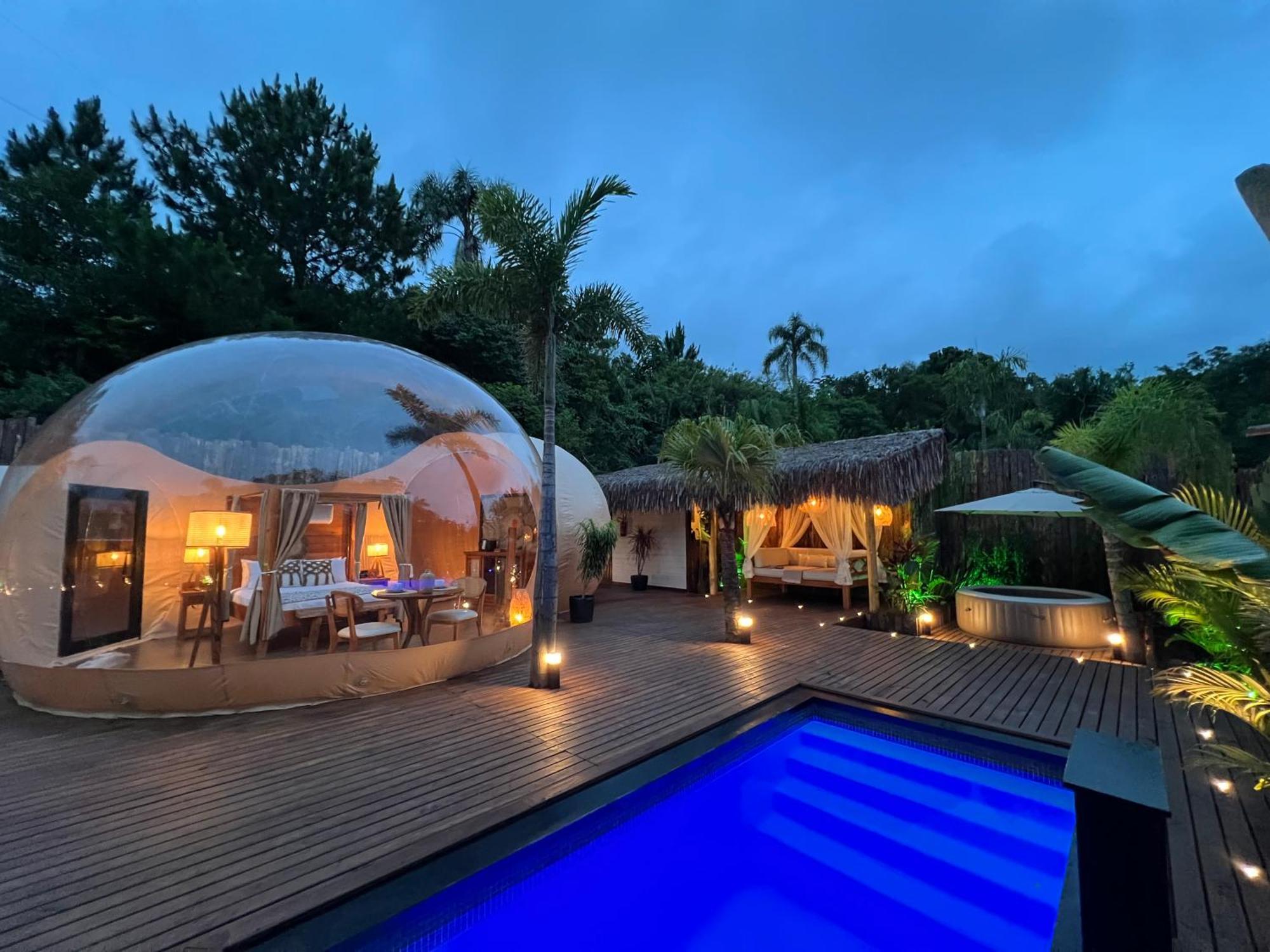 Hotel Zion Bubble Glamping Florianópolis Esterno foto