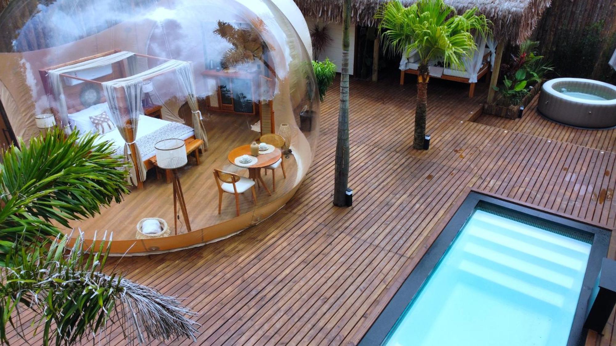 Hotel Zion Bubble Glamping Florianópolis Esterno foto